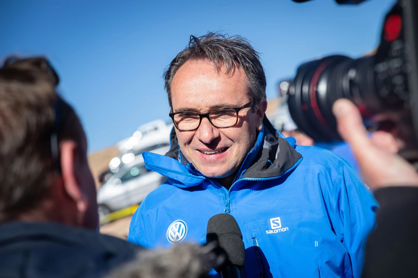 Volkswagen's Motorsport Director Sven Smeets is delighted with the win and the record