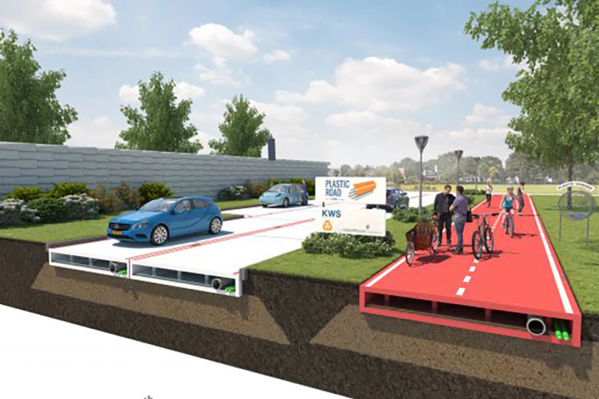 VolkerWessels' PlasticRoad is only a concept at this stage, but the company is looking for partners to help develop a prototype