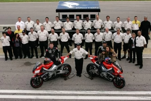 Team Roberts Proton circa 2004. Fingers are crossed that one of motorcycling's most loved characters will yet craft a winner under his own banner.