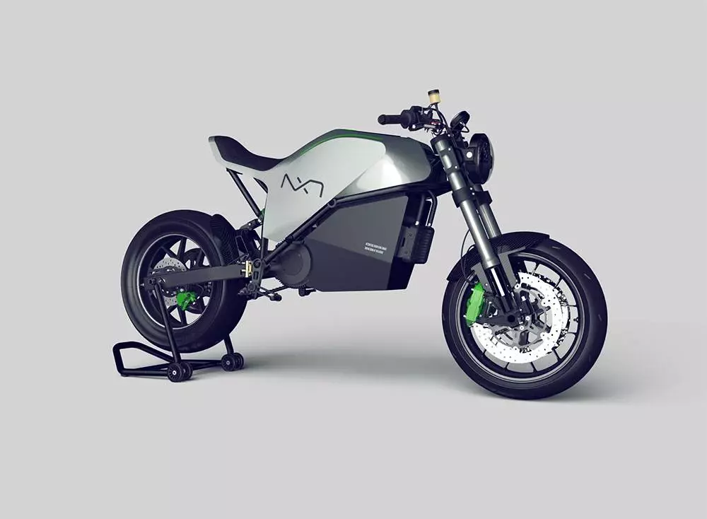 The 2017 prototype that led to the 2019 NXT Motors Rage concept used a steel trellis frame and a different rear suspension setup