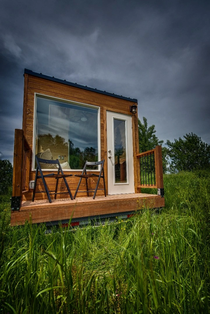 Shot of the Acorn's deck area