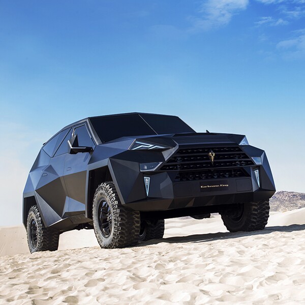 Karlmann King: may have some off-road capability, but you'd be gutsy to take one out on the trails