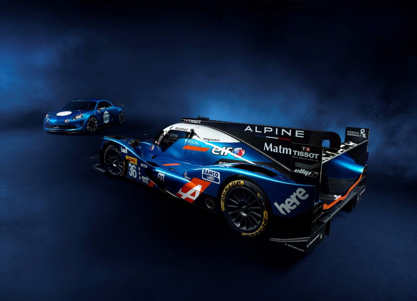 The car is powered by a 5.0-liter Nissan V8
