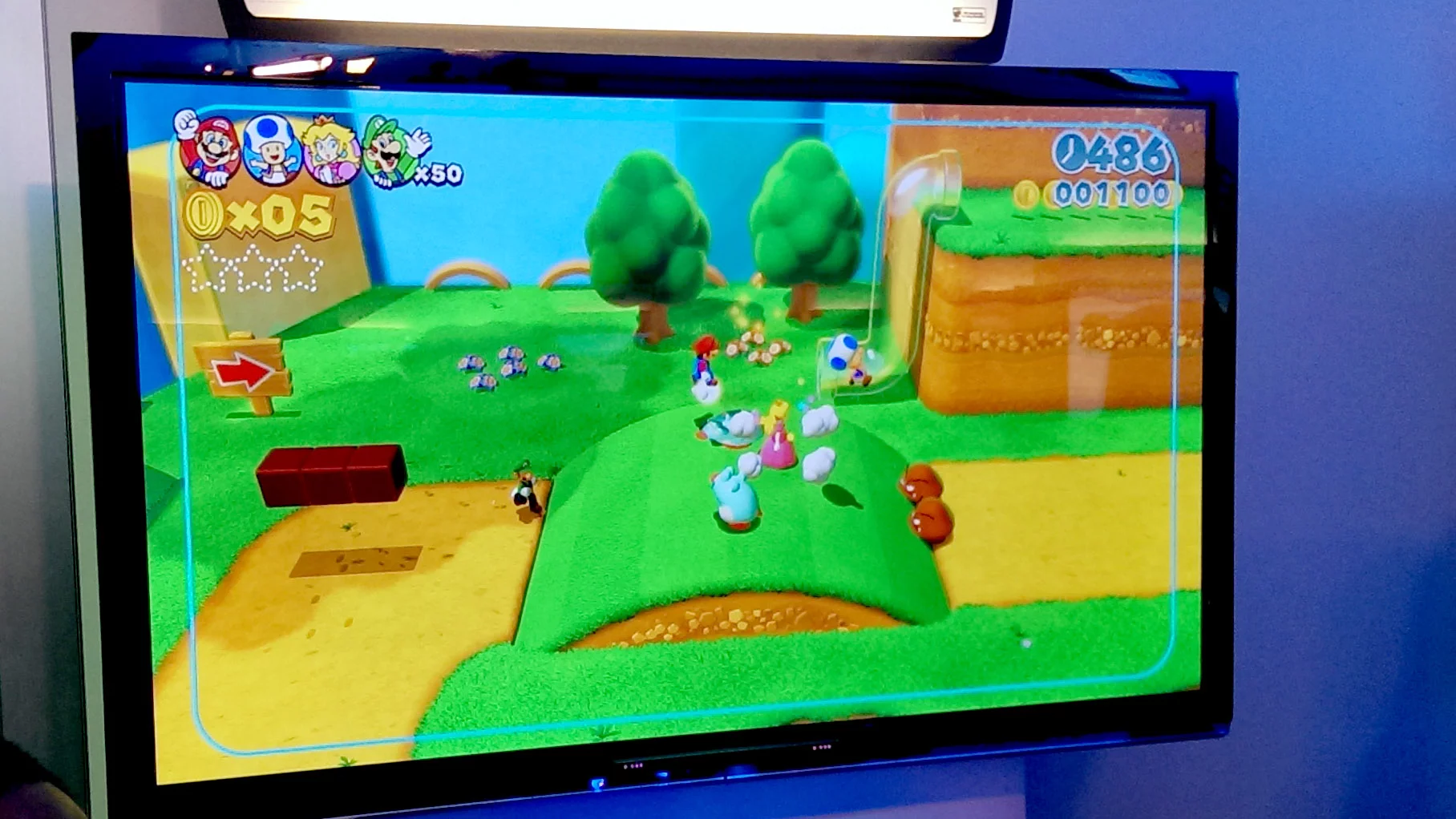 Four player co-op is just as zany as you'd expect it to be