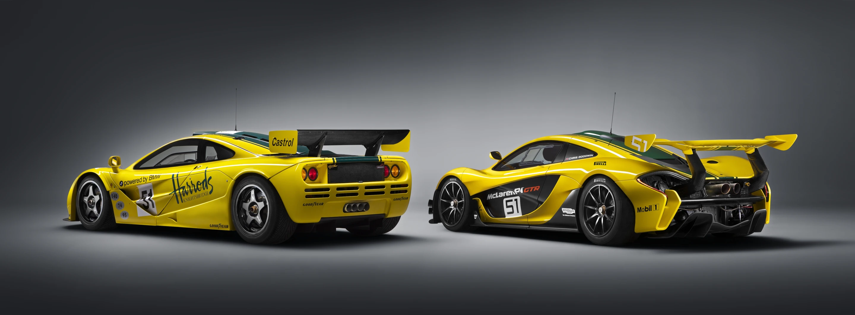 The livery McLaren has chosen for the GTR's launch harks back to the legendary F1 GTR