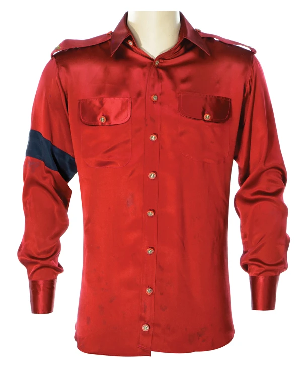One of Michael Jackson's shirts was also for sale at the Profiles in History auction