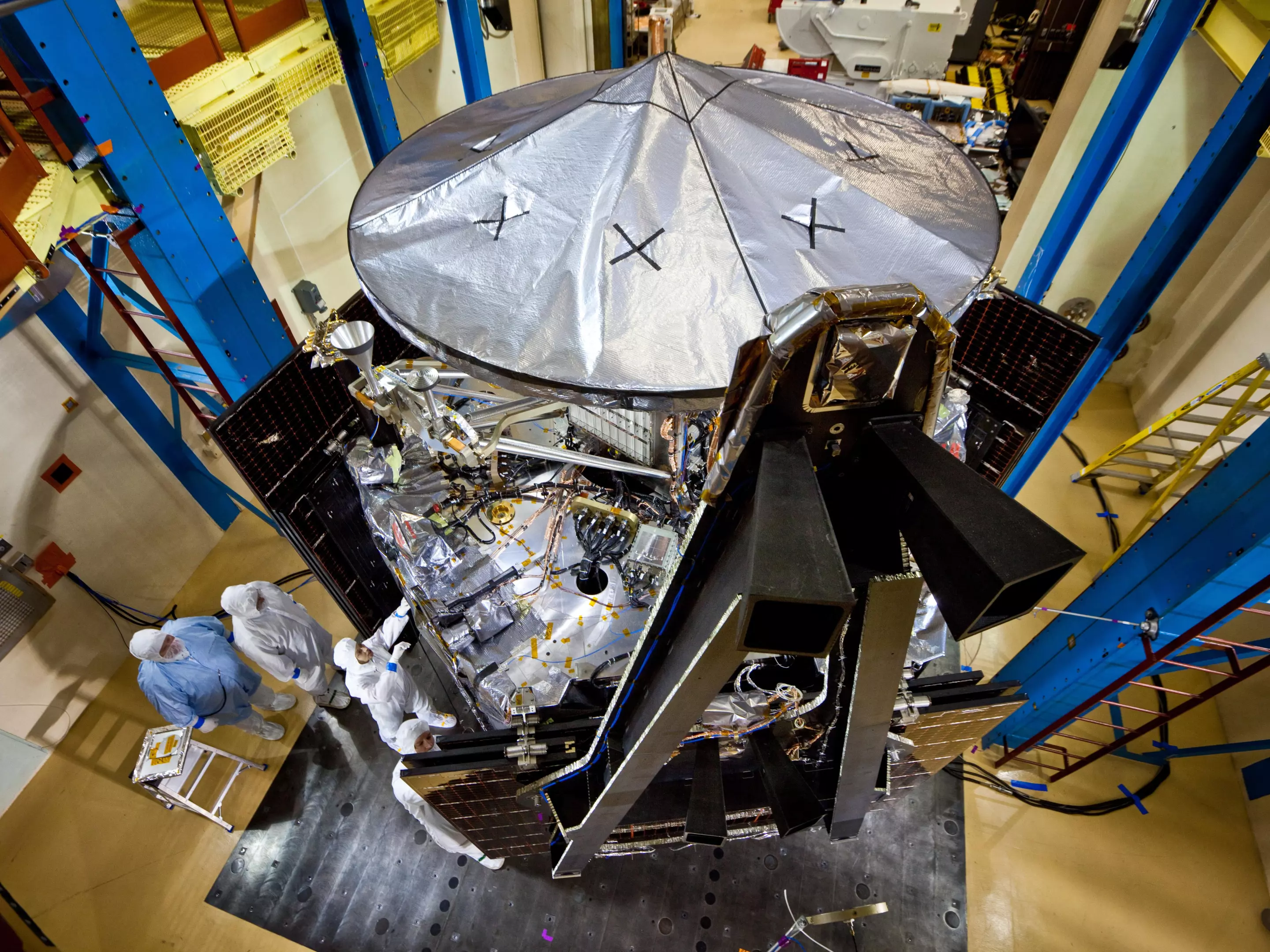The Juno probe awaiting launch (Image: NASA/JPL-Caltech)