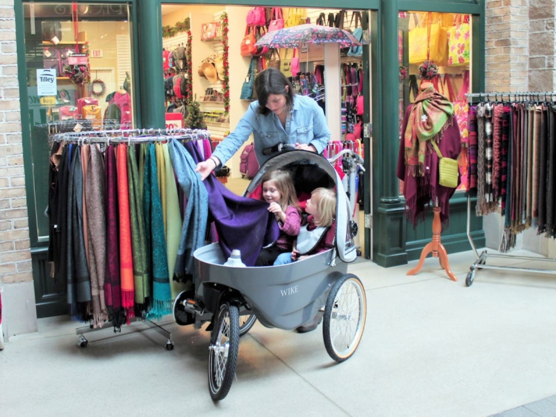 wike salamander cycle stroller
