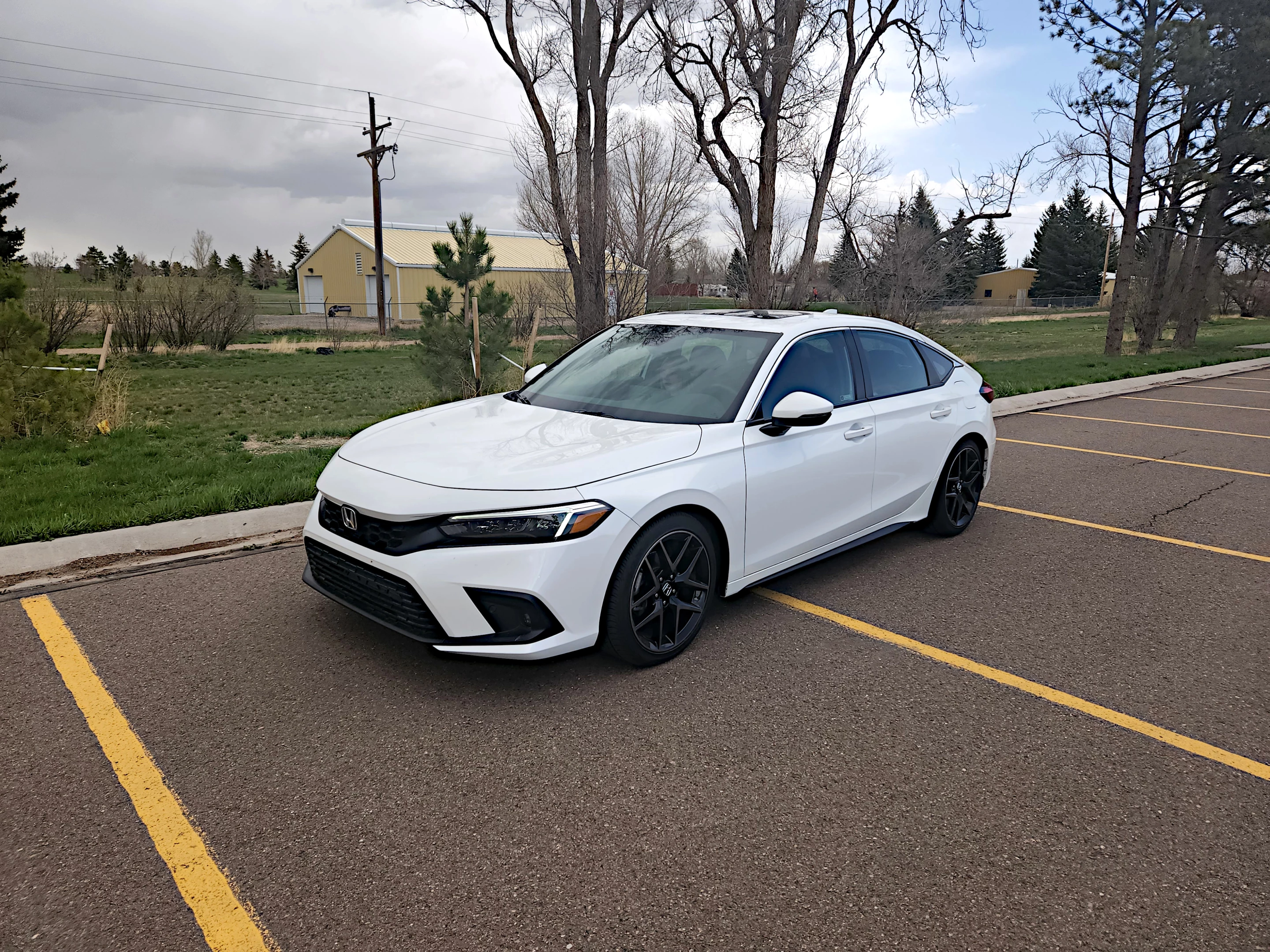 The 2022 Honda Civic Hatchback is both more visually balanced and (we feel) more physically balanced than its sedan sibling