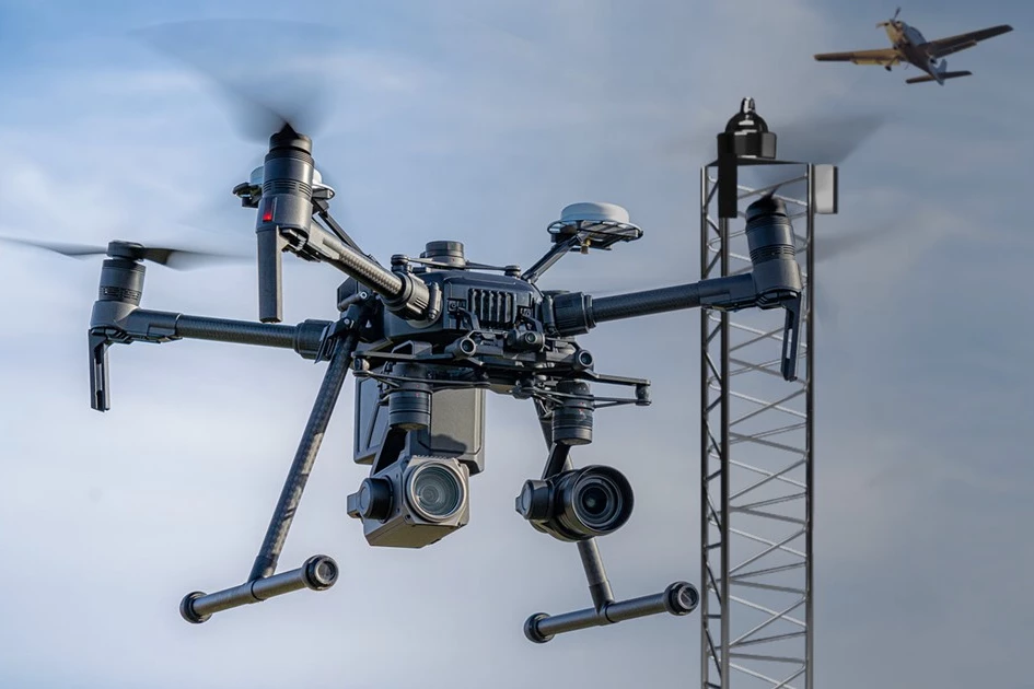 The Arrow Drone Zone remotely pilots the drones that are using it, keeping them away from other aircraft