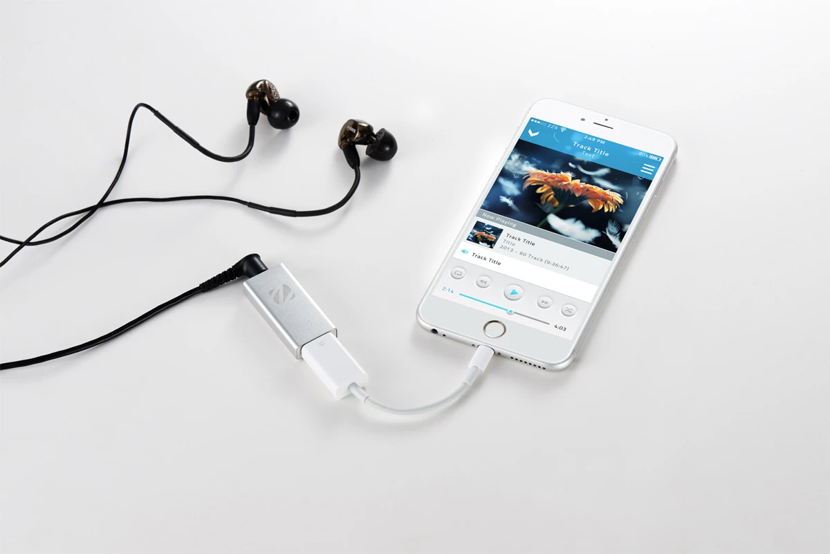 To use the ZuperDAC with an iPhone, a USB OTG cable will be needed