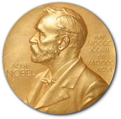 The Nobel Medal awaits Francois Englert and Peter Higgs, winners of the 2013 Nobel Prize in Physics (Photo: Jonathunder)