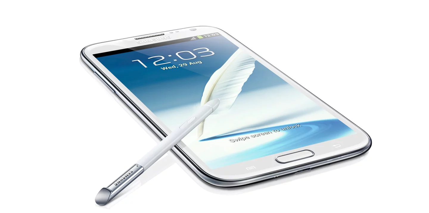 The Note 2 is the only phone on this list that ships with a stylus