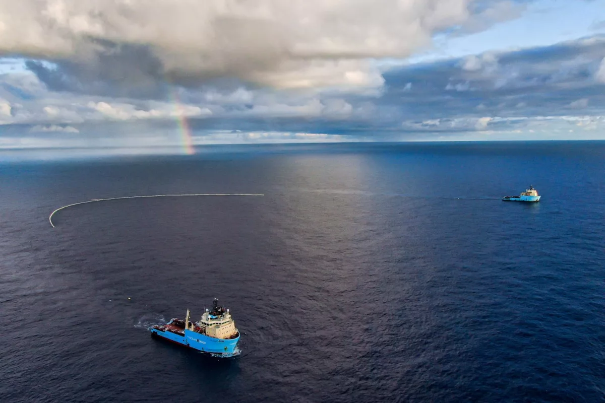 A new study suggests vessels powering trash collection systems, like that of the Ocean Cleanup Project, could be powered by the waste they collect