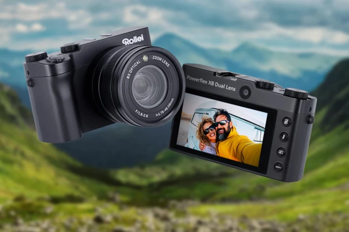 The Powerflex X8 64-MP camera sports an optical zoom lens to the front and a selfie snapper to the rear