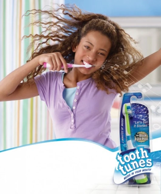 Toothtunes musical toothbrush