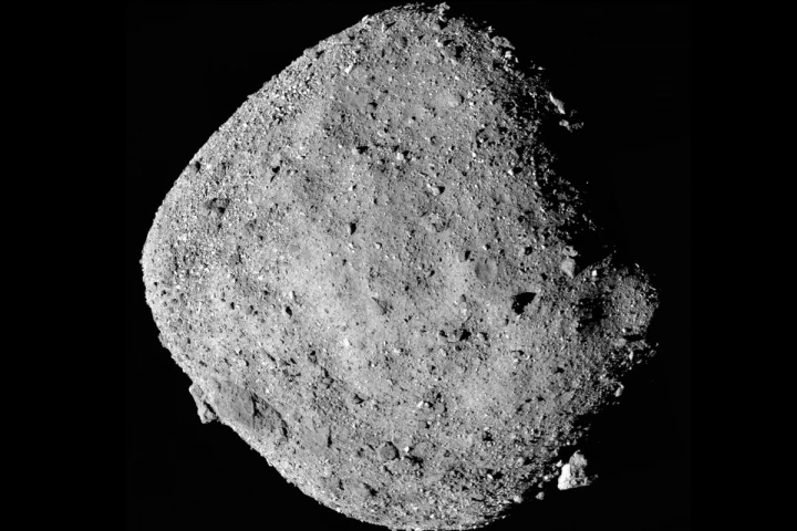 Bennu, the asteroid visited by OSIRIS-REx, is classed as a near-Earth asteroid