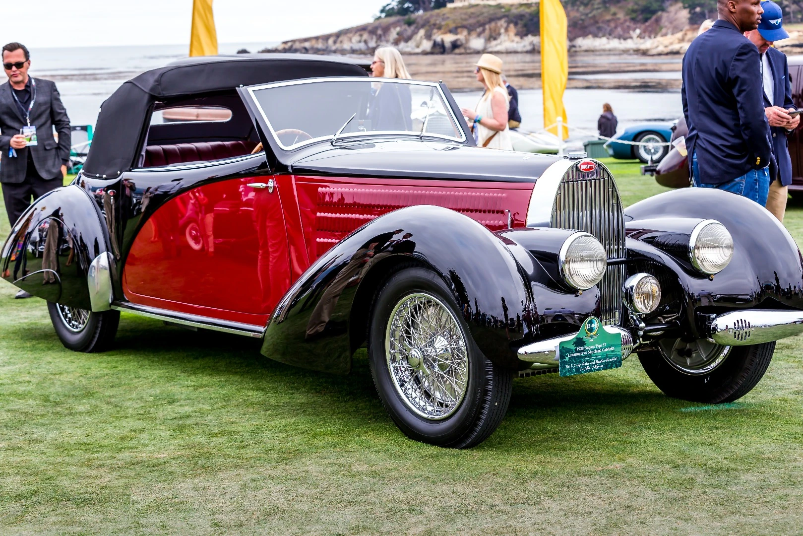 Stunning example of a 1937 Bugatti Type 57 Letourneur et marchand Cabriolet