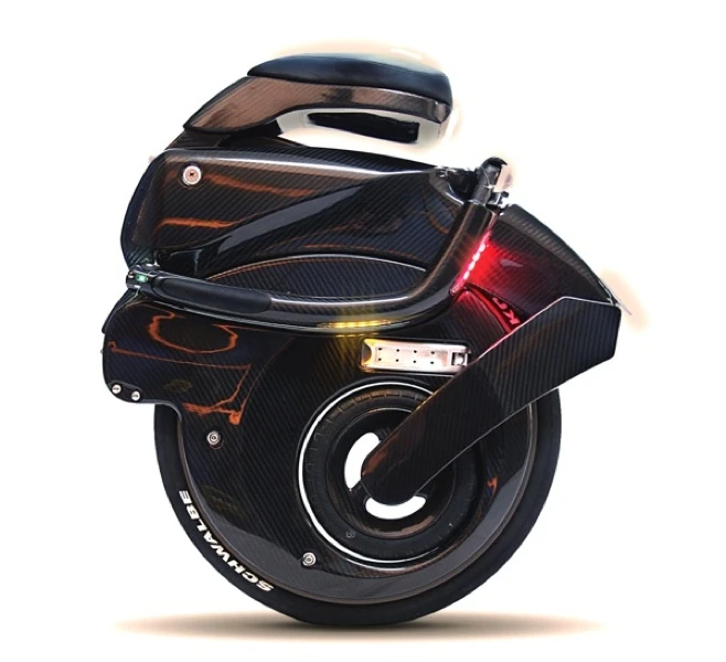 The Yikebike locked and loaded, wieghs in at just a tad over 10 kg