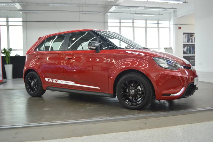 MG unveils its MG3 hatchback (Photo: Gizmag)