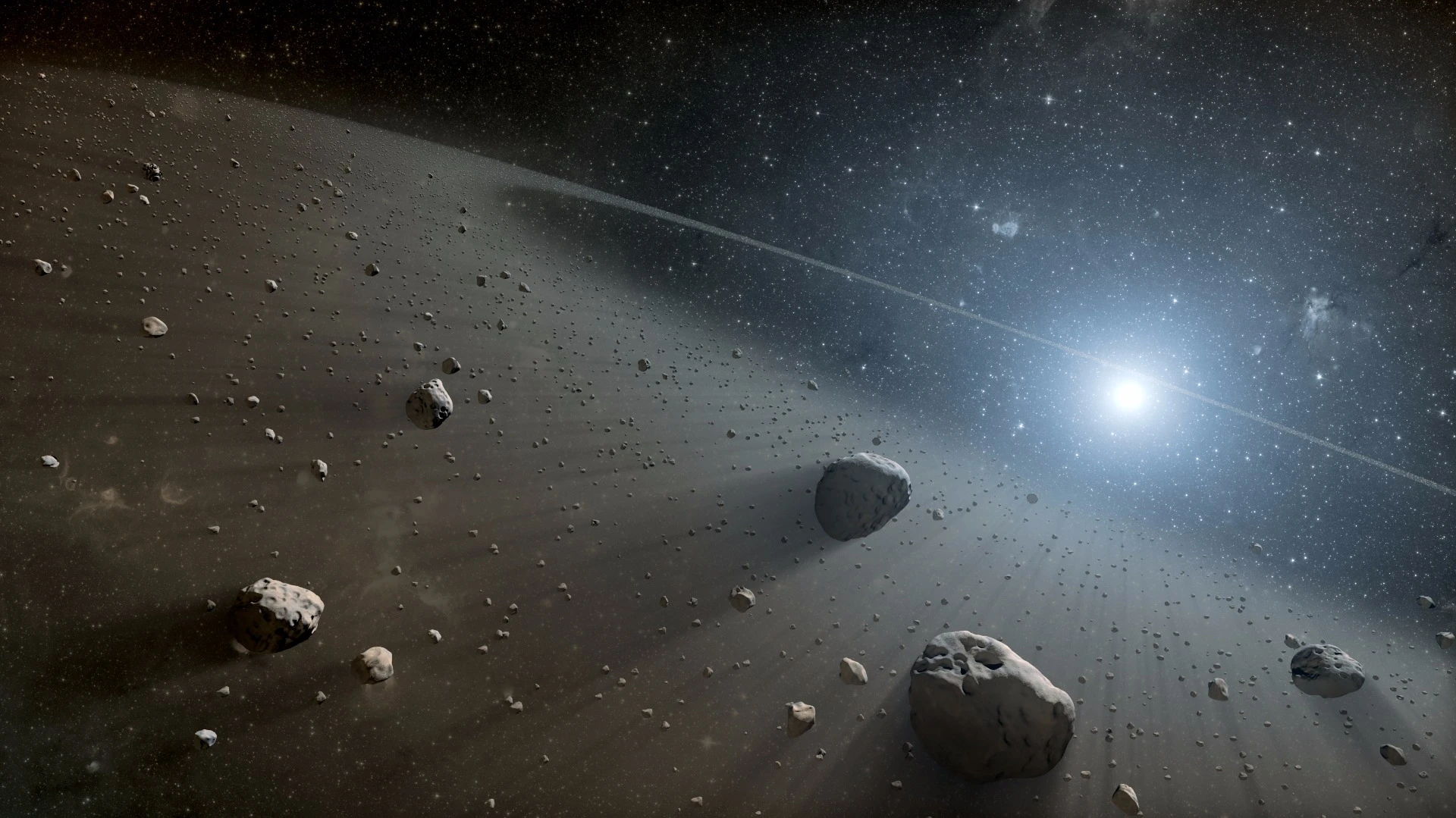 There's a lot of traffic in space, including newly discovered Asteroid 2016 VA
