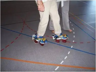 The training shoes from the SMILING project