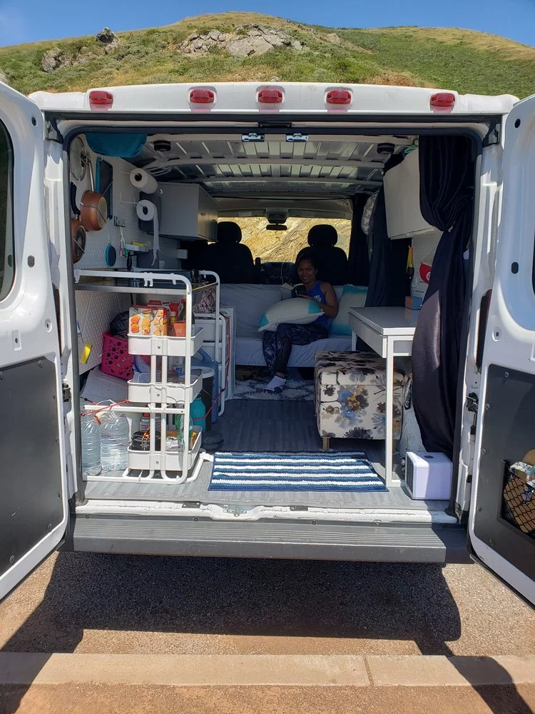 The Flippie DIY camper conversion boasts all the necessities and basic comforts for van life