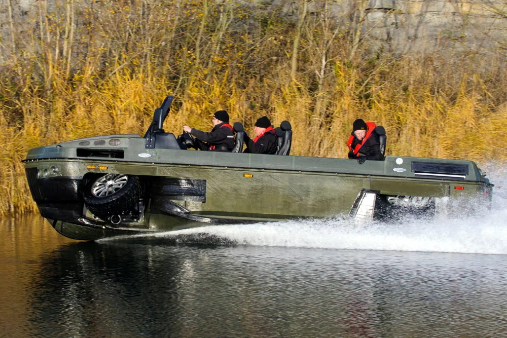 Gibbs Technologies has announced the availability of its Humdinga II amphibious truck
