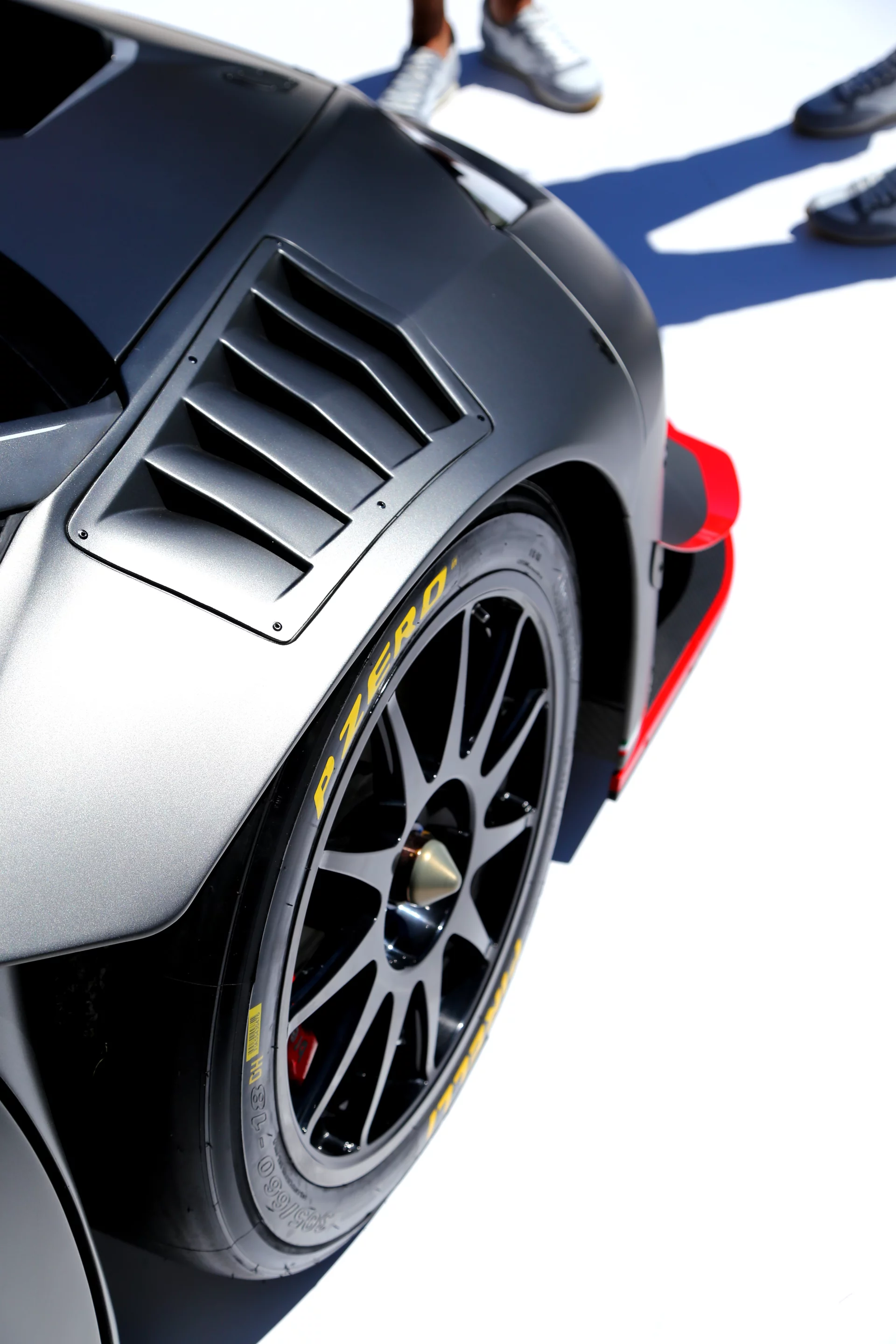 The Huracan LP 620-2 Super Trofeo is designed to compete in Lamborghini's one-make racing series (Photo: Angus MacKenzie/Gizmag.com)