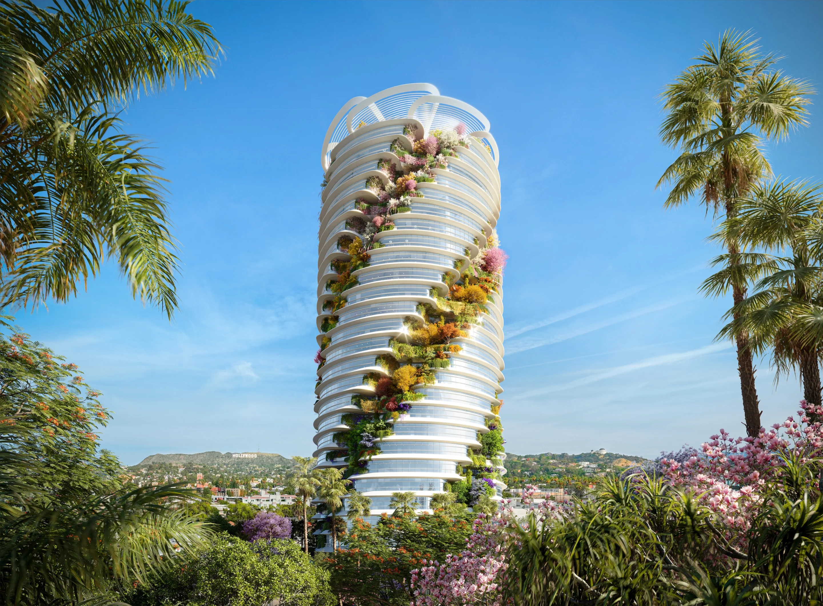 The Star, Hollywood will be defined by its eye-catching greenery filled facade