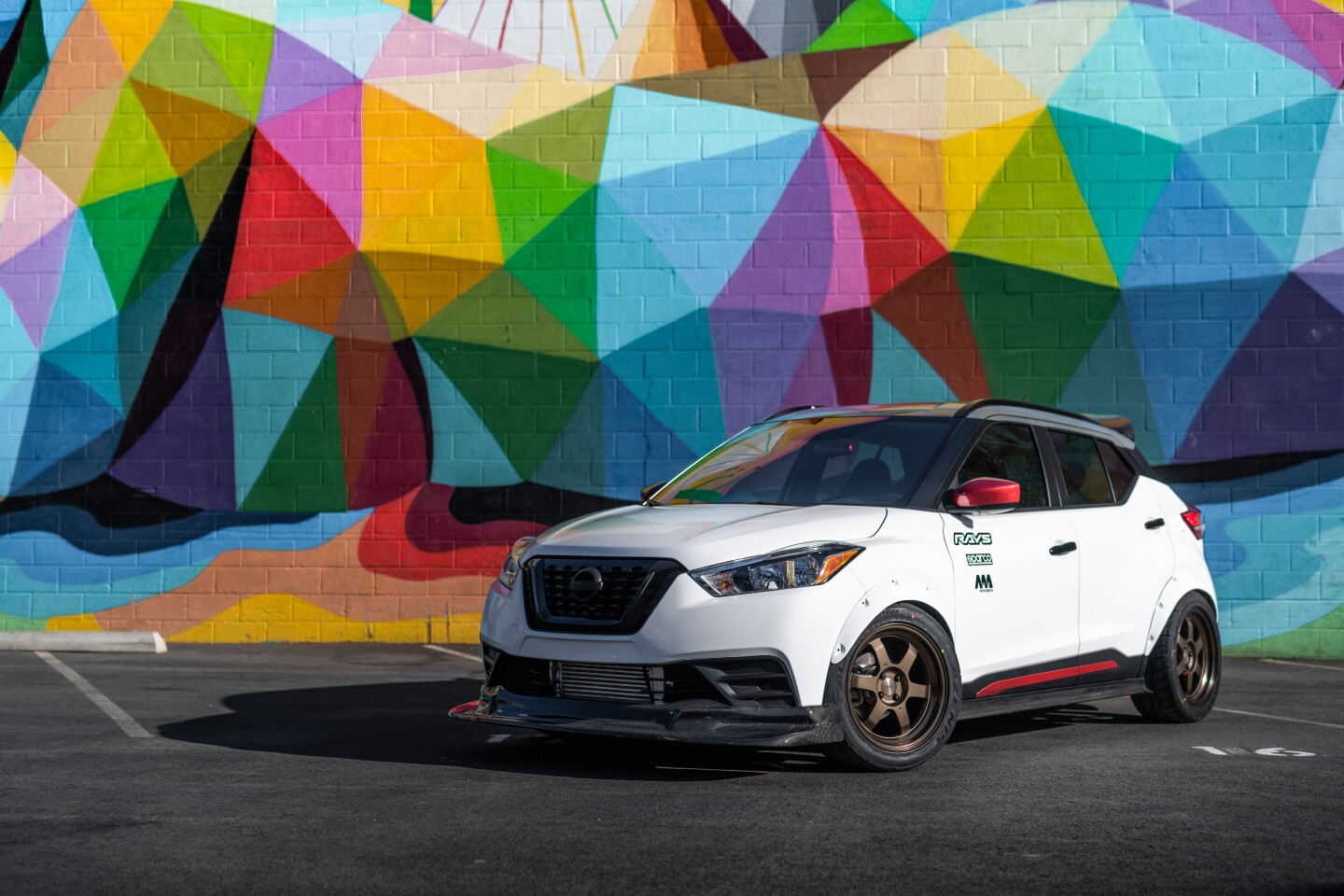 The Nissan Kicks SEMA showcase Street Sport model