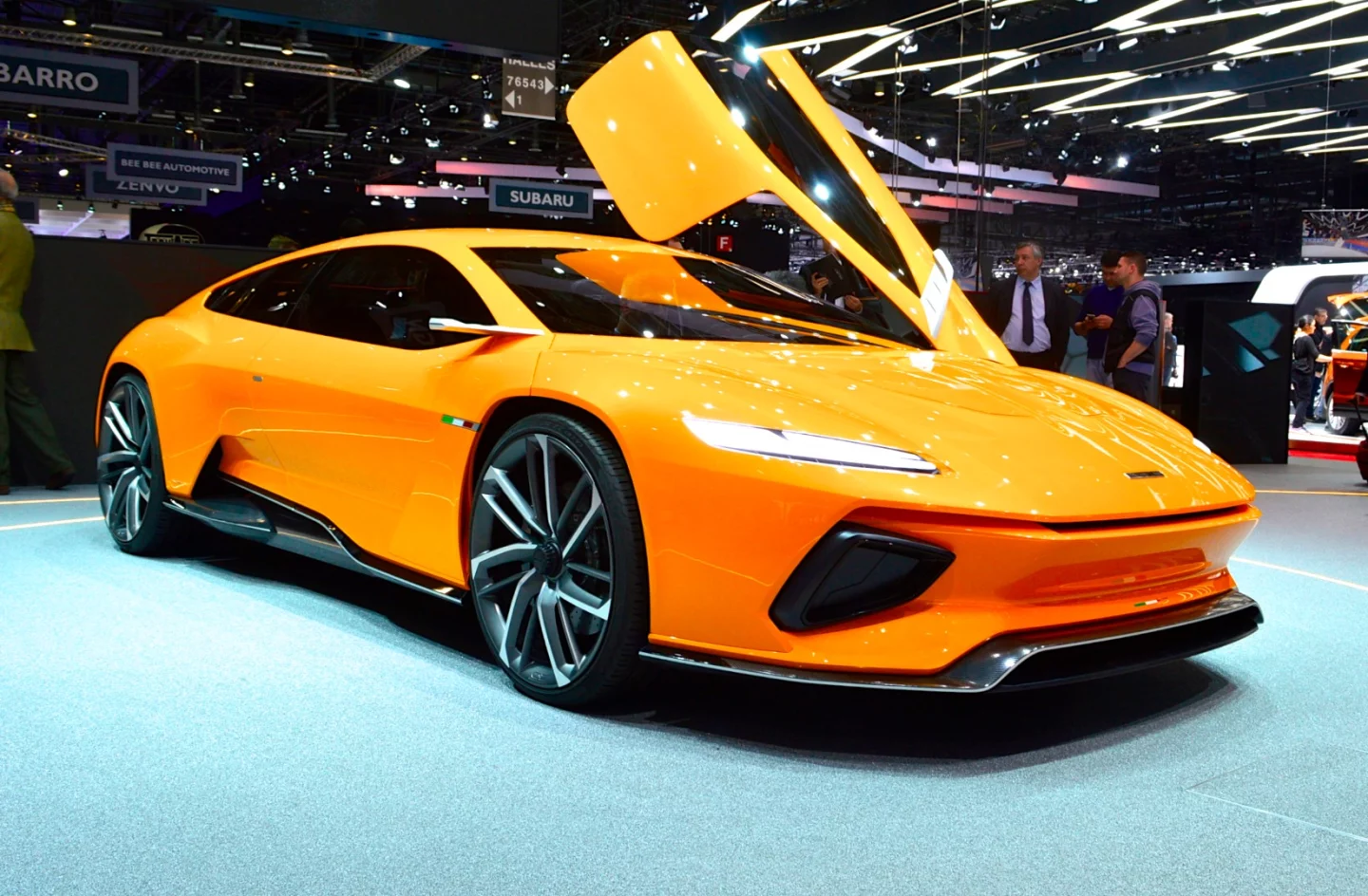 The GTZero weighs 4,365 lb