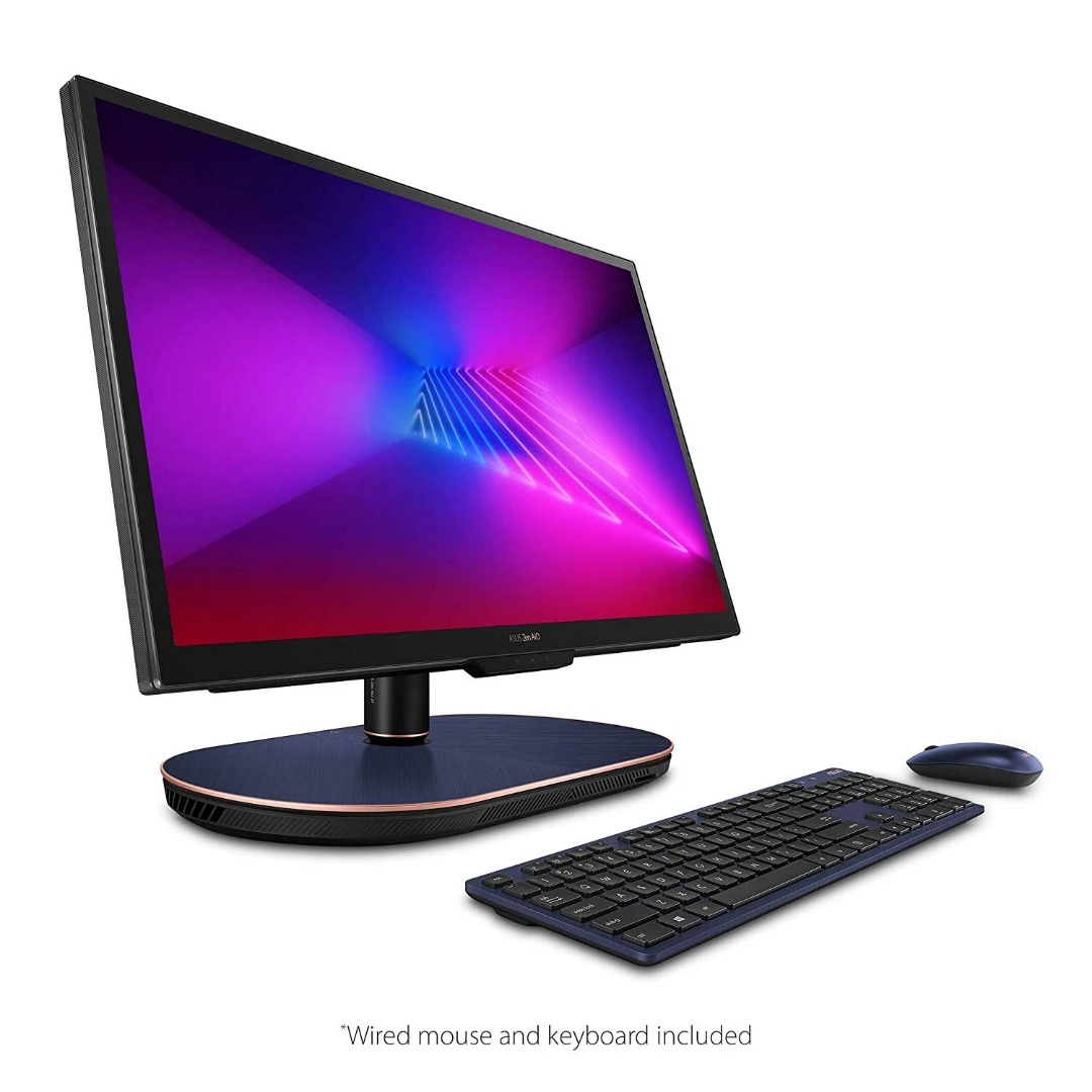 The Zen AiO 27 runs Windows 10 Pro, features an 8th Gen Core i7-8700T processor, Nvidia GeForce GTX 1050 graphics and 16 GB of DDR4 RAM