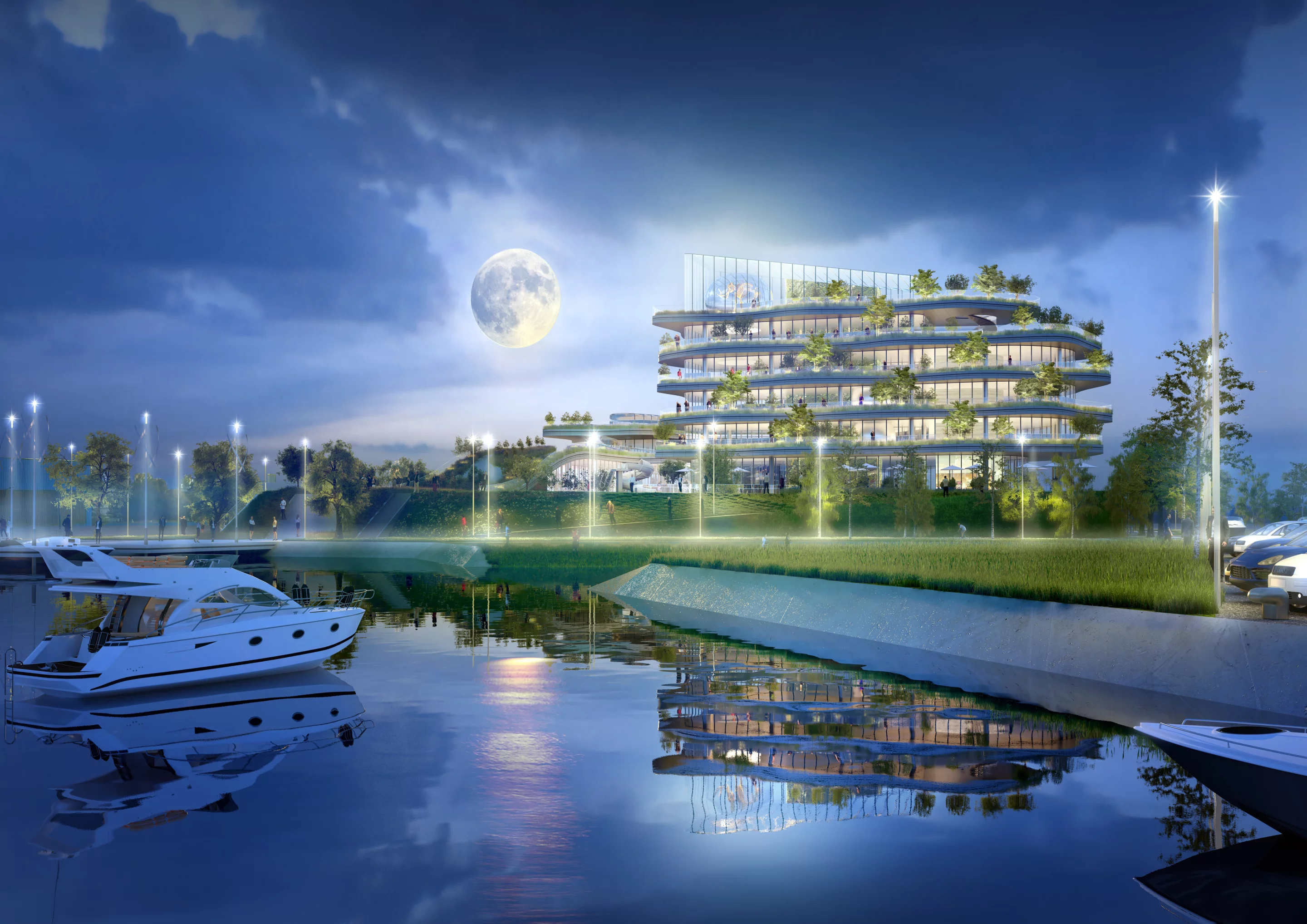 Semaphore will include a marina