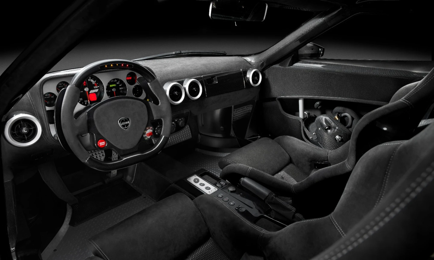 The bespoke interior utilizes much of the 430 Scuderia's switch gear. The eagle-eyed readers will notice the push button gear-selector that was common amongst Ferrari's of that era