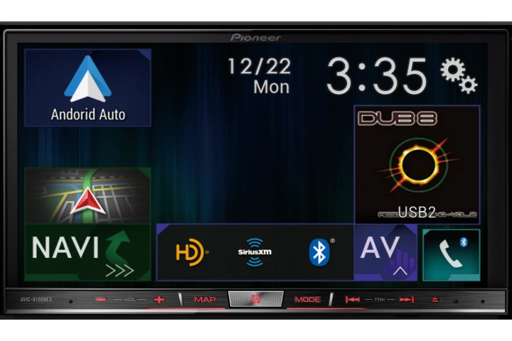 The new Pioneer NEX head unit supports Apple CarPlay and Android Auto