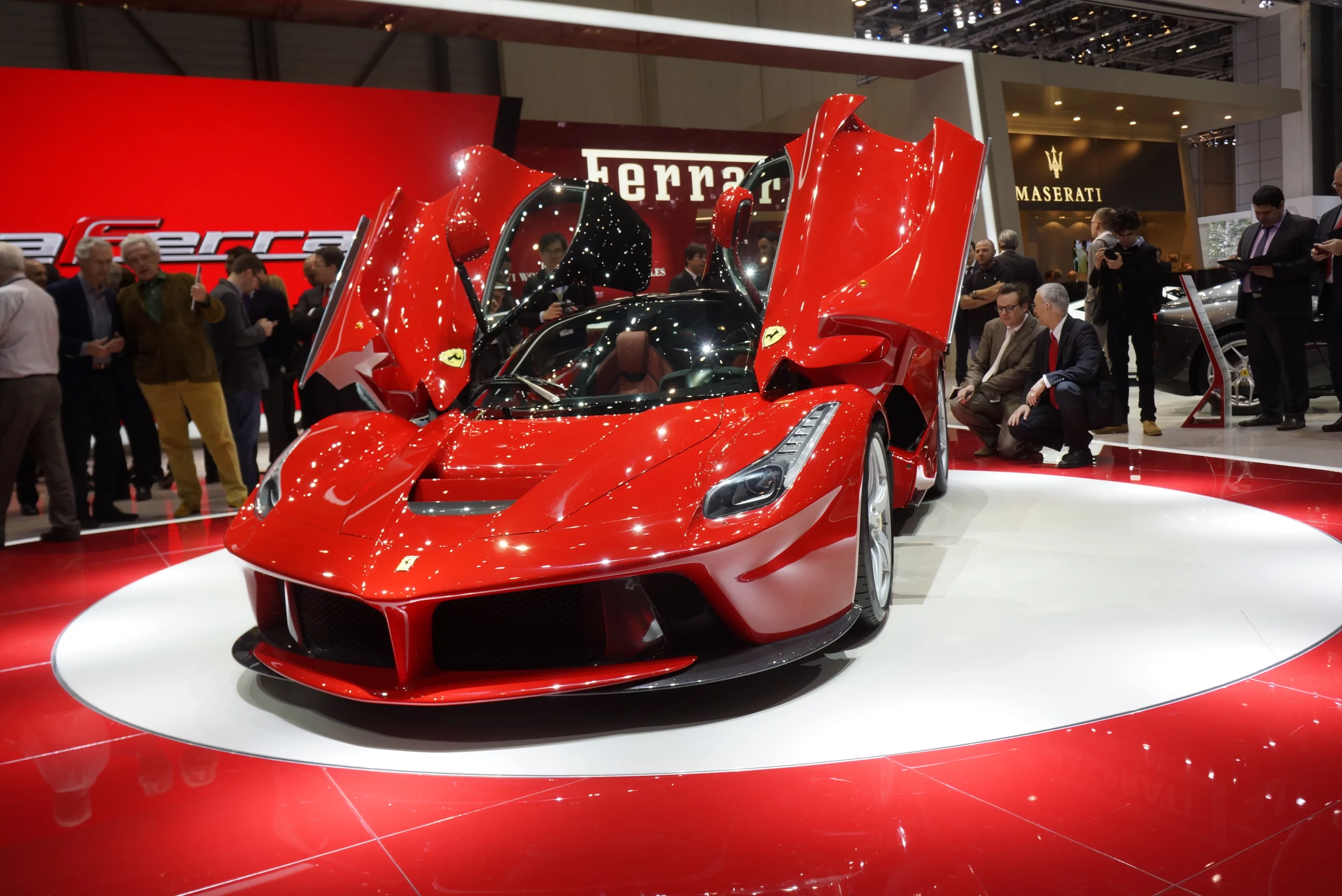 Ferrari describes the LaFerrari as its fastest, most powerful, most efficient road car ever
