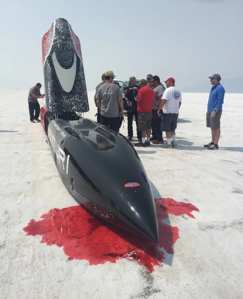 The VBB-3 cracked its cooling tank on the rebound run