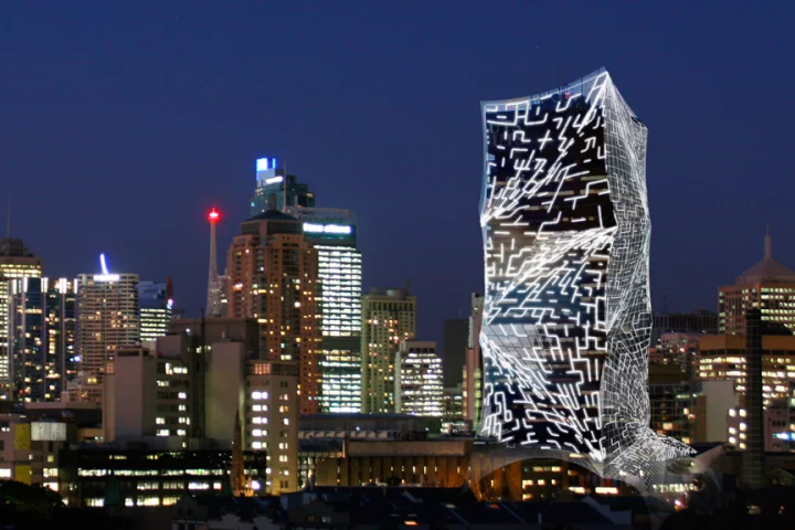 The Tower Skin concept covers outdated buildings in an eco-friendly cocoon