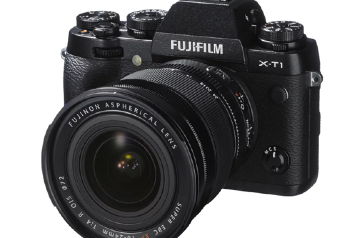 The Fujifilm X-T1 mirrorless interchangeable lens camera
