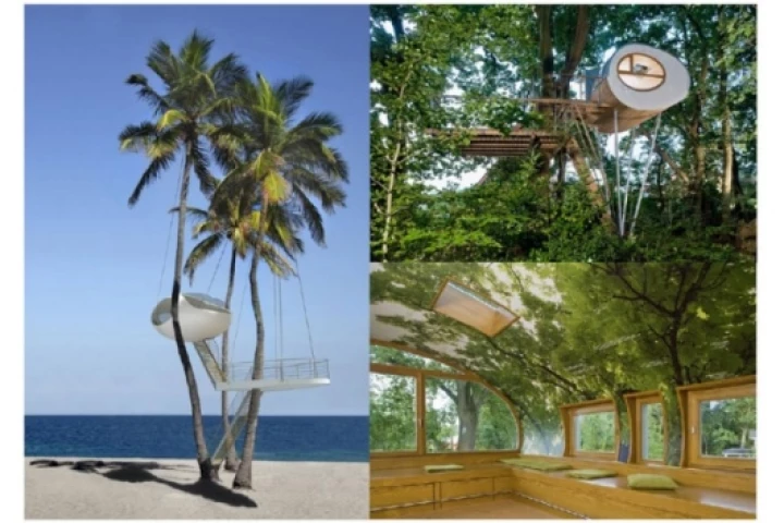 baumraum treehouses