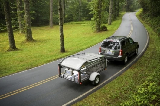 Sylvan GO Camper Trailer - light weight and can be towed by almost any vehicle
