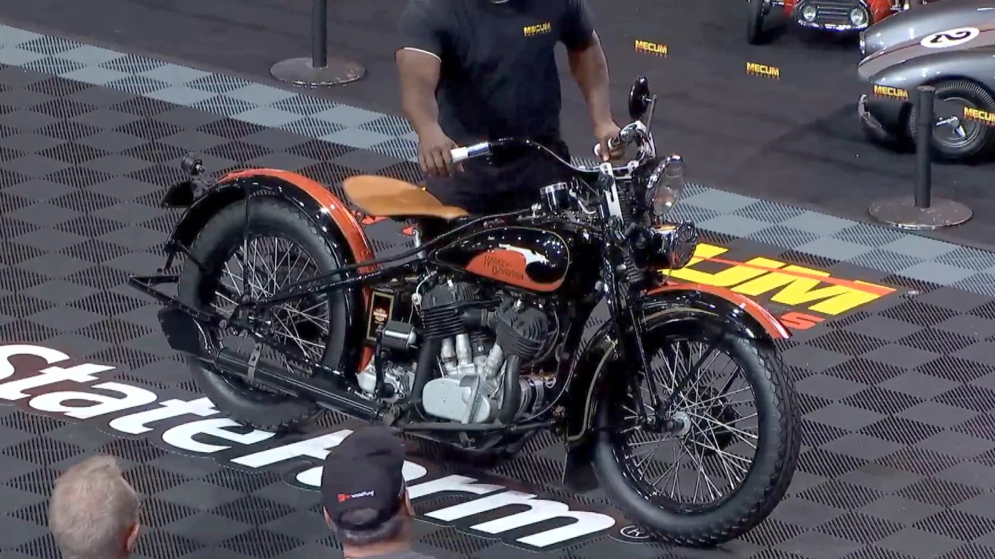 1933 Harley-Davidson VLD | Price: $49,500 | Estimate: $35,000 - $45,000 | Auctioneer: Mecum | Lot F175 | Auction Description