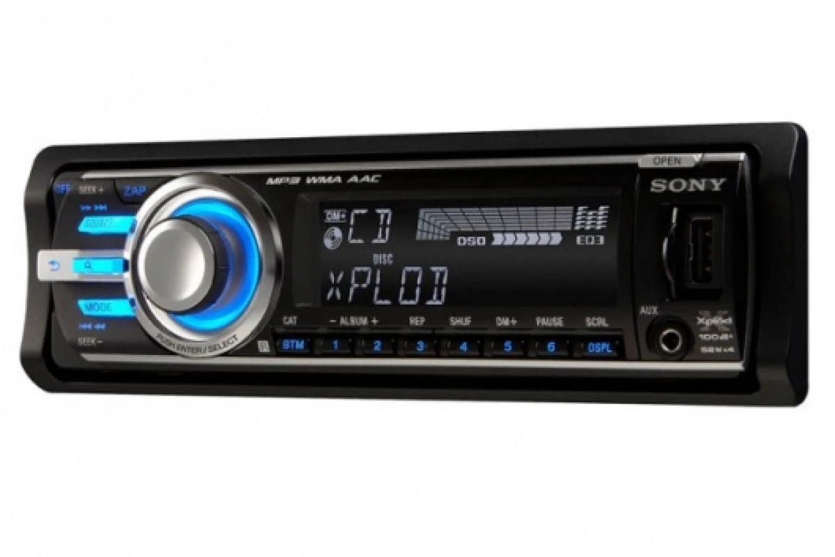 Sony's top-of-the-line CDX-GT630UI head unit