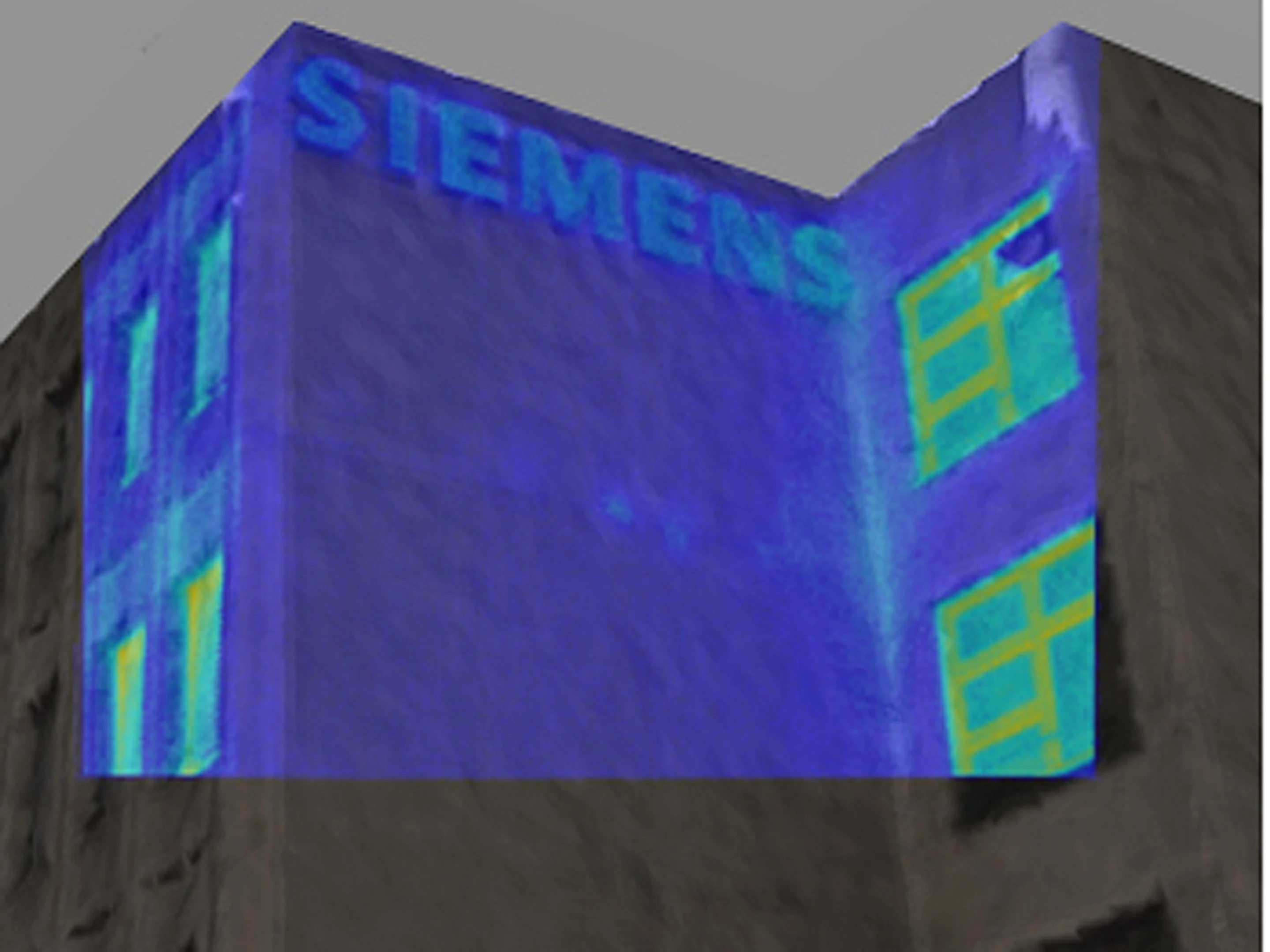 Last month, Siemens unveiled a pilot project whereby aerial data collected by drones combines with image processing software to visualize energy losses as thermal maps across entire neighborhoods (Photo: Siemens)