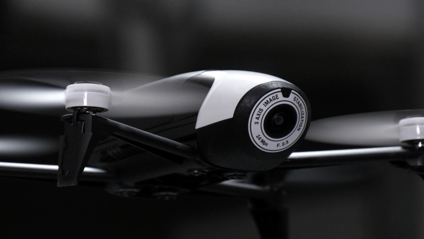 There is no dramatic shift in design between the first and second iterations of Parrot's Bepop