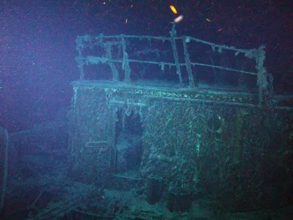 SS Mantola's Crew Galley Entrance