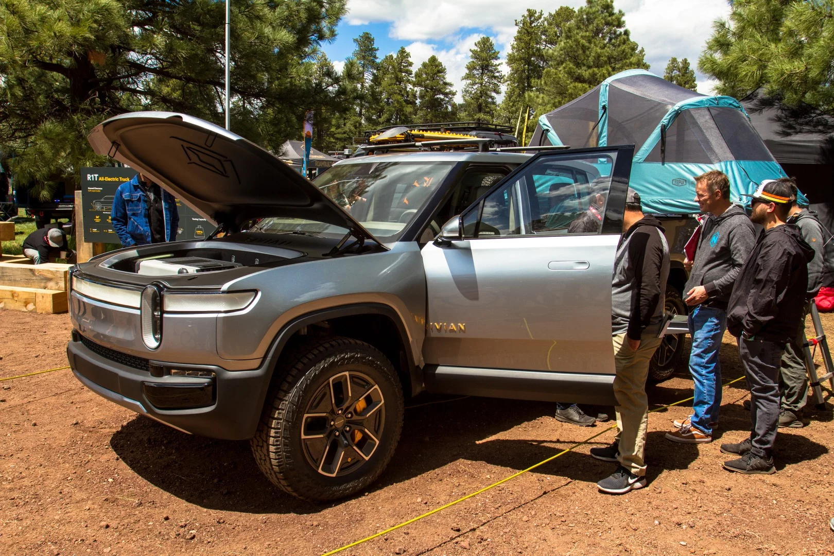 Rivian shows what the R1T can do for overlanders