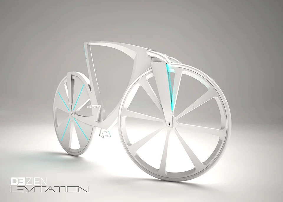 Dezien's Levitation concept bicycle