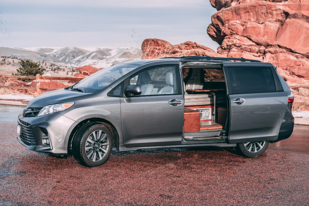 The Sienna has sliding doors on both sides, providing extra flexibility